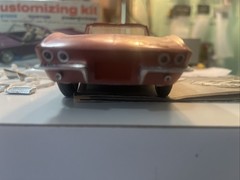 VTG AMT 1963 Chevrolet Corvette Conv Model Kit Built # 06-913-149 W/ Box