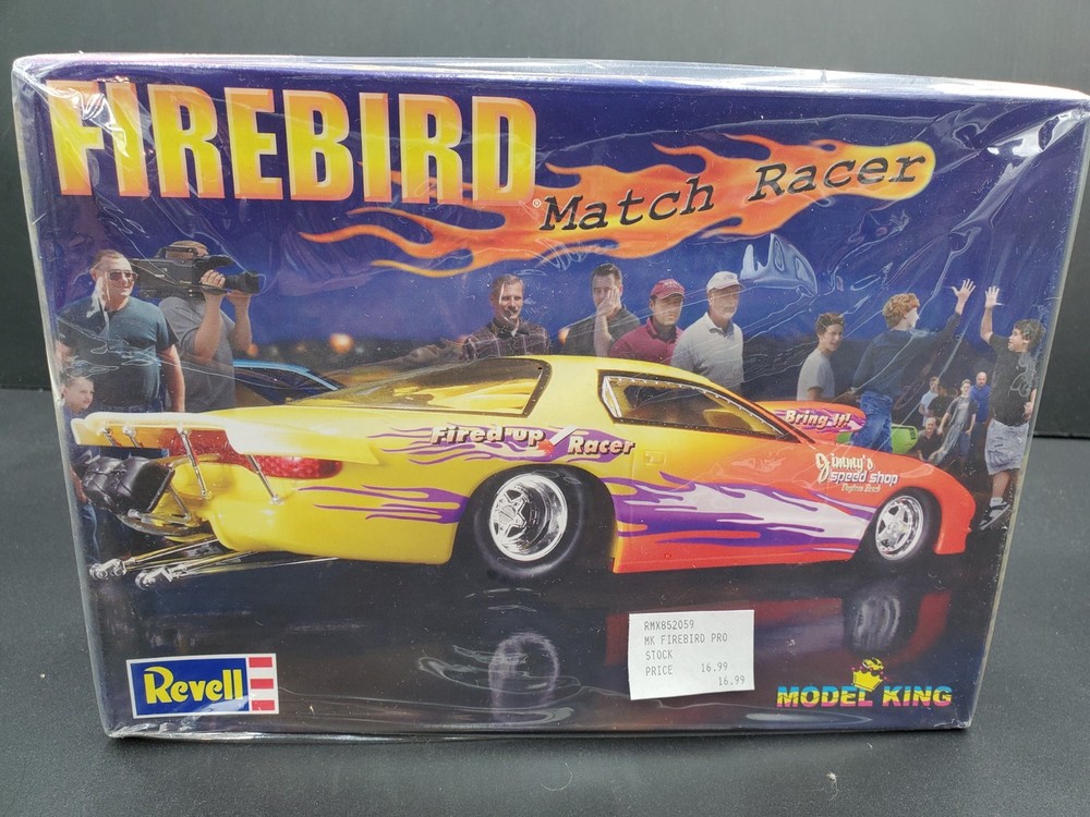 Revell Model King 2059 1/25 Scale Pontiac Firebird Match Racer Plastic Model Kit