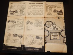 Vintage Premier “Old Time Autos’ Plastic Model kit Ford Model T, Packard, Stanle
