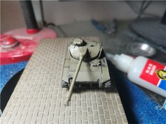 handprinted 1/72 Military Model US T71 Light Tank Finished Model