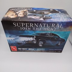 AMT 1967 Chevy Impala Supernatural Model Car Kit Black New Opened Box Package