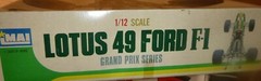 IMAI 3203 MOTORIZED LOTUS 49 FORD F-1 GRAND PRIX KIT 1/12 McM FTS MODEL KIT