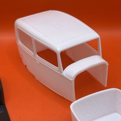 1932 Ford Sedan MPC Body Fenders Hood Pipes Manifolds Model Parts 1:25 New 5