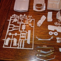 VINTAGE PSM 1970 BOSS 302 MUSTANG MODEL KIT- COMPLETE – 3070- ANNUAL – HTF