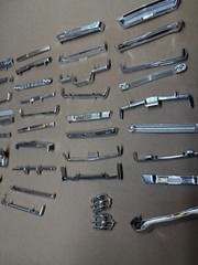 Bumpers 50’s 60’s Various Grills Custom 1/25 Scale Model Various Chrome PARTS