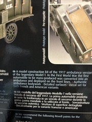 REVELL 03285 MODEL T 1917 AMBULANCE MODEL KIT-NIB-1:35 SCALE