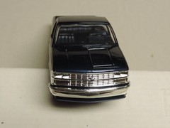 1989 Chevrolet Silverado C1500 pickup 1/25 ERTL dealer promo Blue RZ model truck