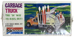 Monogram Tom Daniel’s Garbage Truck Vintage 1/24 Model Kit NEW SEALED