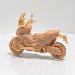 1/64 Motorcycle Model X-ADV750 Garage Model Accessories Scene Not Colored 1pc