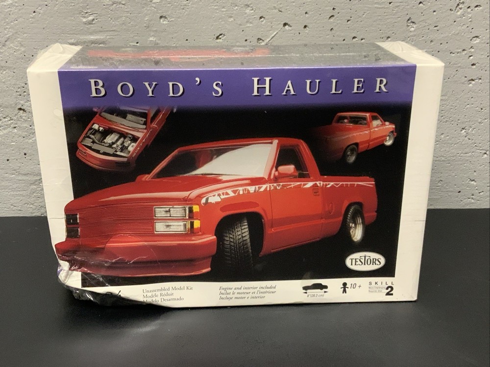 Testors BOYD’S HAULER Model – 1990 Chevrolet C1500 Short Bed 1:24 5307 *SEALED*