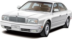 AOSHIMA The Model Car Series 1/24 Nissan G50 President JS/Infiniti Q45 ’89 Plast