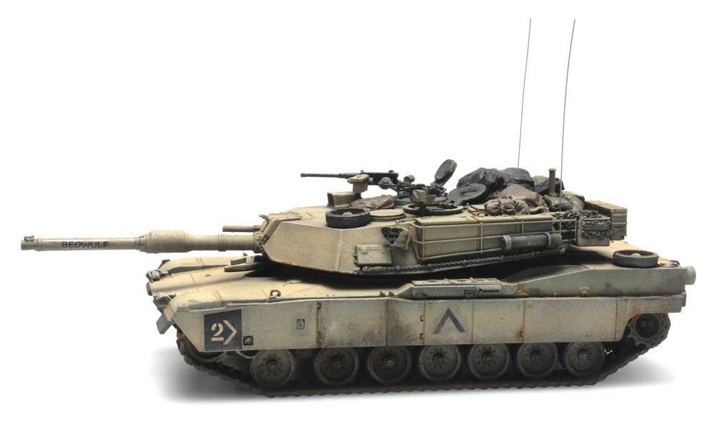 HO Artitec Minitank US Army M1 M1A1 Abrams #A2792.6870142 Hand Painted