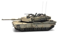 HO Artitec Minitank US Army M1 M1A1 Abrams #A2792.6870142 Hand Painted