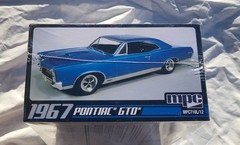 MPC 1967 Pontiac GTO Plastic Car Model Car Kit 1/25 Scale 710 New Sealed