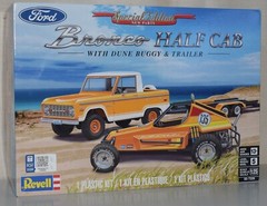 REVELL FORD BRONCO HALF CAB & MORE 85-7228 ⭐PARTS⭐ SEATS+MORE 1:25