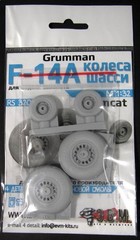 1:32 Resin Wheels Landing Gear for scale model F 14AB Tomcat