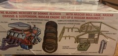 VINTAGE ORIGINAL 1970’S MPC 1/25 SCALE ALLISON’S NASCAR MERCURY SEALED KIT