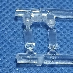 🌟 Turn Signal Lenses Little Red Wagon 1:25 Scale 1000s Model Car Parts 4 Sale