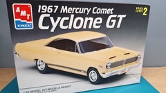 Revell AMT Ertl MPC Monogram MPC 1/25 Model Part 1967 Mercury Comet Chassis