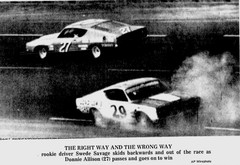 1968 #27 – 1:24 Waterslide Decals – Donnie Allison – First Cup Series Win