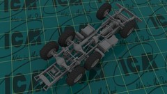Soviet Six-Wheel Army Truck (New Tool) — Plastic Model Military Vehicle Kit —