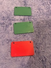 Matchbox Mini license plates Mexico Canada And Puerto Rico