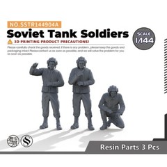Yao’s Studio SSTR144904A 1/144 Military Model Soviet Tank Toldiers