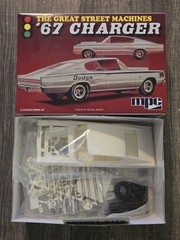 1967 Dodge Charger Great Street Machines MPC Plastic Model Kit 1:25 Open Box