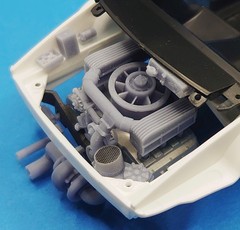 SD-P05 1/24 934 Engine Additional Parts, Revell Compatible, 3D Printed