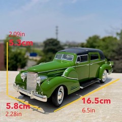 1/32 Vintage Vehicle Diecast Model For Cadillac Classic Car Alloy Model Souvenir