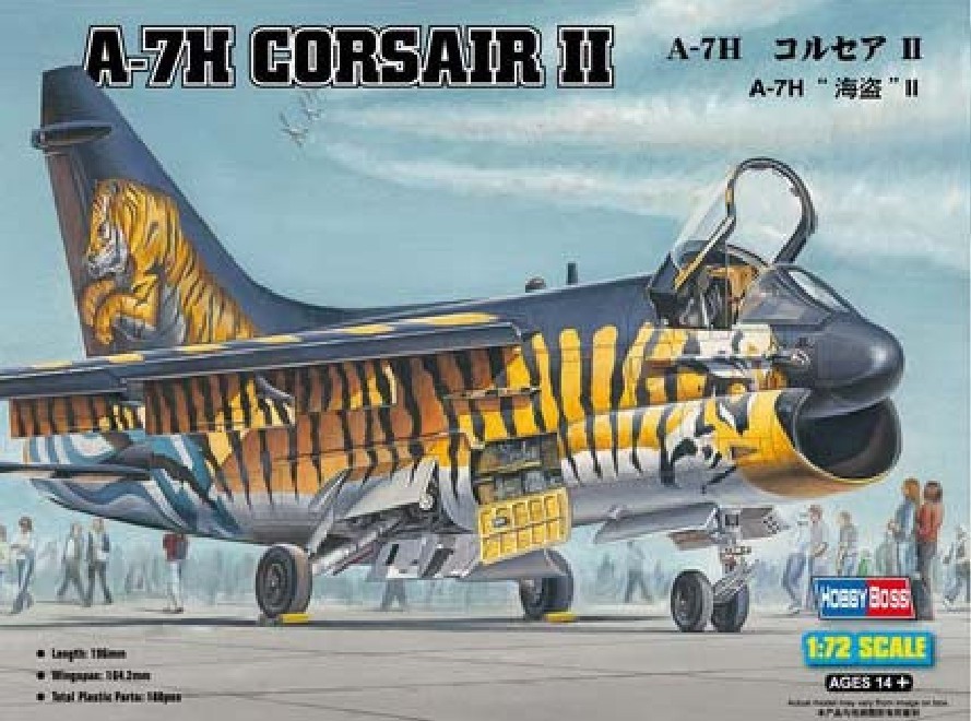 Hobbyboss 87206 1/72 A-7H Corsair II Model Kit