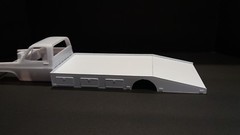 Model Ramp truck body 1:24 scale kit model Diorama Assembly required