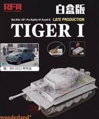 Rye Field RM-1212 1/35 Sd.Kfz.181 Pz.Kpfw.VI Ausf.E Tiger I+RM-5023 Type 82E