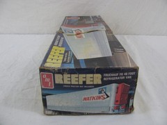 Vintage 1971 AMT 1/25 Watkins Fruehauf 40ft. Reefer Semi Trailer Kit #T507 Read!