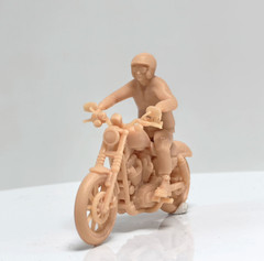 1/64 Motorcycle Model Scale 883 Garage Model Vehicle Accessories Colorless 1pc