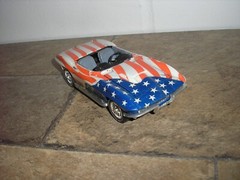 1/24 1/25 Custom 1960’s C2 Chevy Corvette Austin Powers for parts or restore