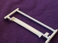 1991 Chevy S-10 Lowrider CUSTOM REAR SPOILER from Revell 1:25 Model Kit 91