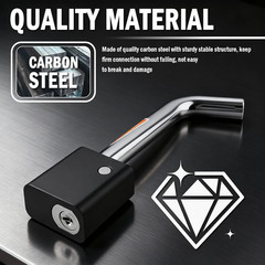 Trailer Hitch Locks Pin with 5/8″ Dia Locking Lever,Heavy Duty Locking Hitch Pin