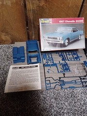 Vintage 1989 REVELL ‘67 Chevelle SS396 1:25 Model Kit