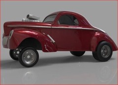 1:8 3d printed 41 Willy’s Body In Two Parts