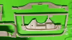1967 Ford F-100 Pickup Truck Moebius 1/25 Cab Body Hood Glass Interior Tub