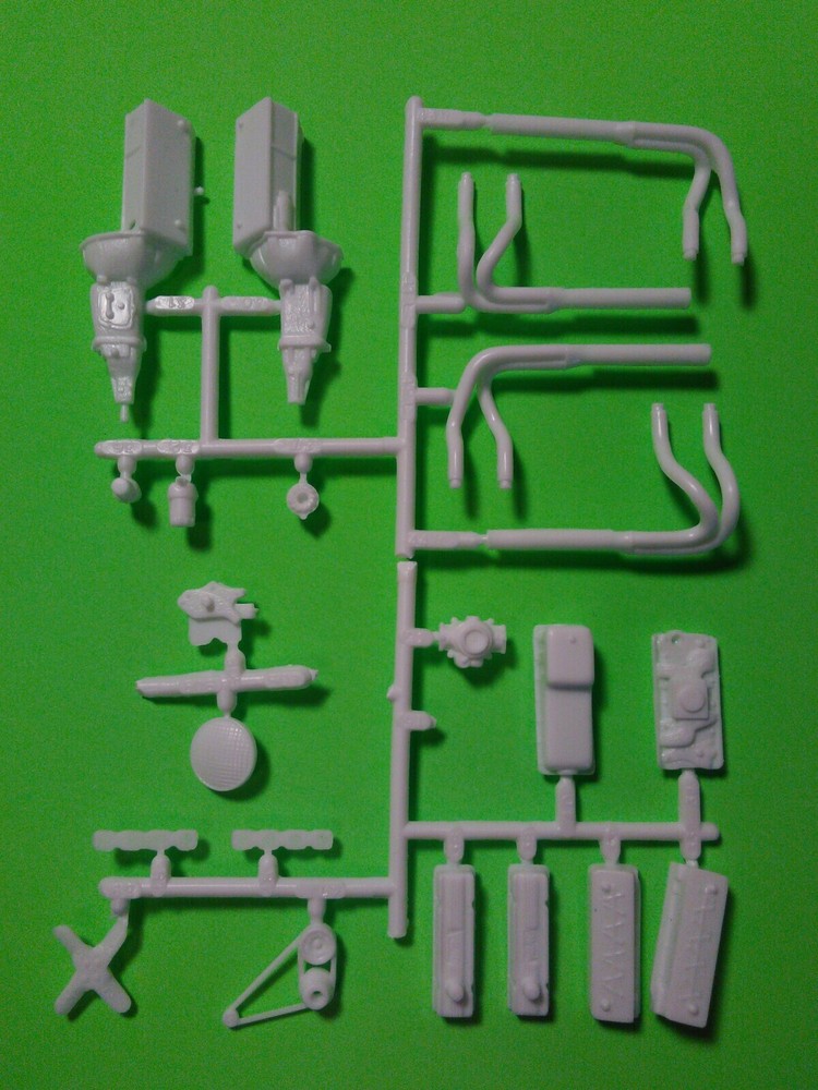 428 Engine Long Tube Hooker Headers 1979 Pinto 1/25 MPC Ridge Runner Race Car