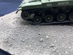 1/35 Scale Military Diorama Base Terrain Display Model Soldiers Figures Diecast