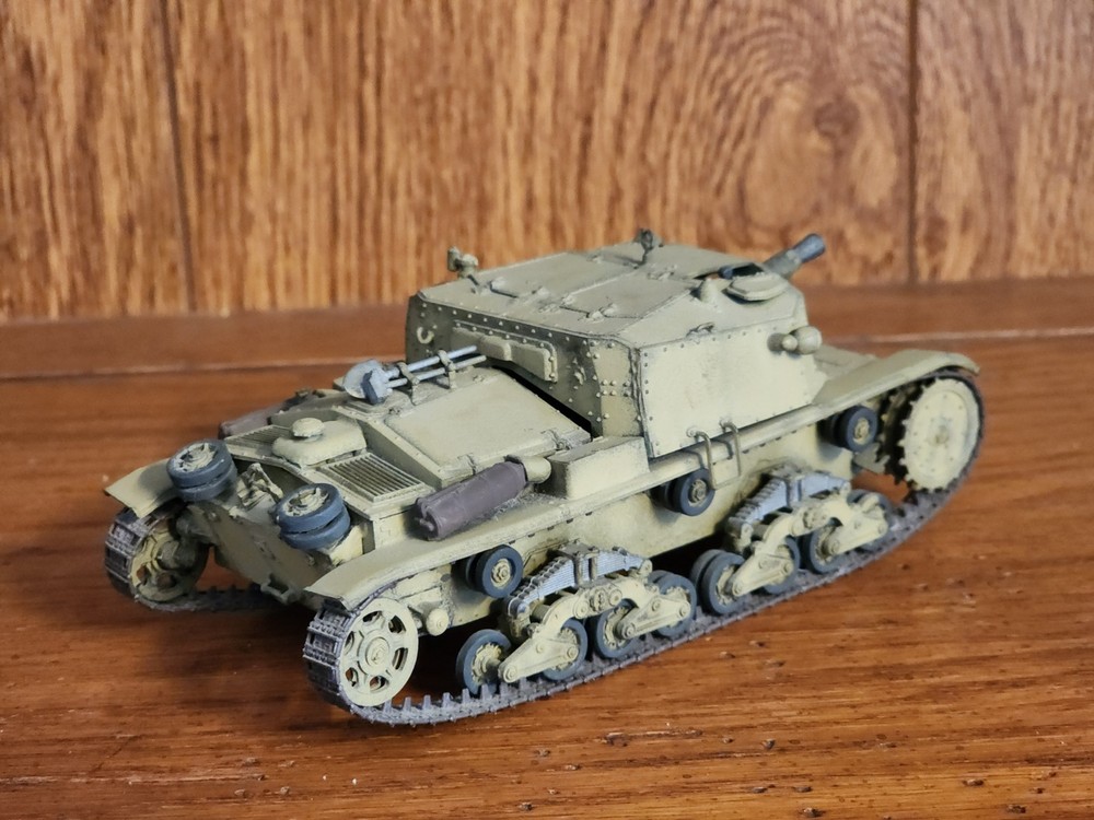 Vintage Italaerei 1/35 WWII Semovente M40 da 75/18 Self-Propelled Howitzer Tank