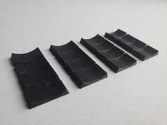 100x Chocks Tire Stands Cradles 1/24 & 1/18 Scale Diecast Model Car Truck Garage