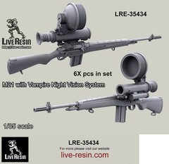 Live Resin 1/35 M21 with Vampire Night Vision System