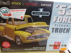 AMT 3 in 1 ’53 Ford Pickup Truck Trophy Series 1:25 Scale Model Kit #AMT882~MIB
