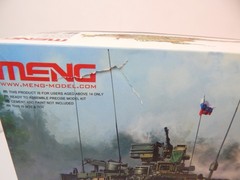 Meng 1/35 Russian BMR-3M Armored Mine Clearing Vehicle Model Kit SS-011 Open Box