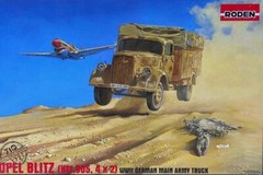 1/72 Opel Blitz (Kfz.305,4 x 2) WWII German Main Army Truck RODEN 710 Model kit