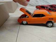 Model Junkyard/parts Plastic Custom Vintage Car Lot Of 3 Custom Chevy Camaro,